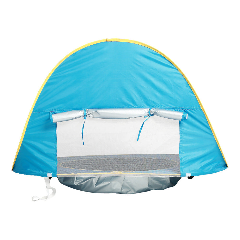 Baby Beach Tent Kids Outdoor Camping Easy Fold Up Waterproof  Up Sun Awning Tent UV-protecting - Nyaabs