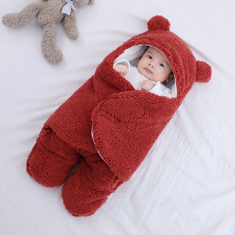 Baby Sleeping Bag Envelope for Newborn Baby Winter Swaddle Blanket - Nyaabs