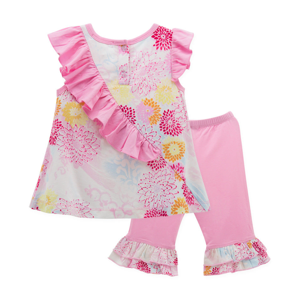 Summer Children's Clothing Bamboo Fiber Baby Clothing - Nyaabs