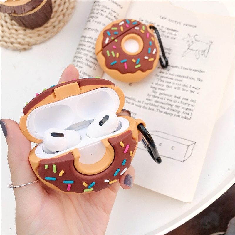 Compatible with Apple, Donuts  Case  Airpods Pro Silicorn - Nyaabs