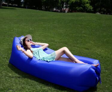 Inflatable Sofa Lazy Bag Camping Air Bed Lounger - Nyaabs