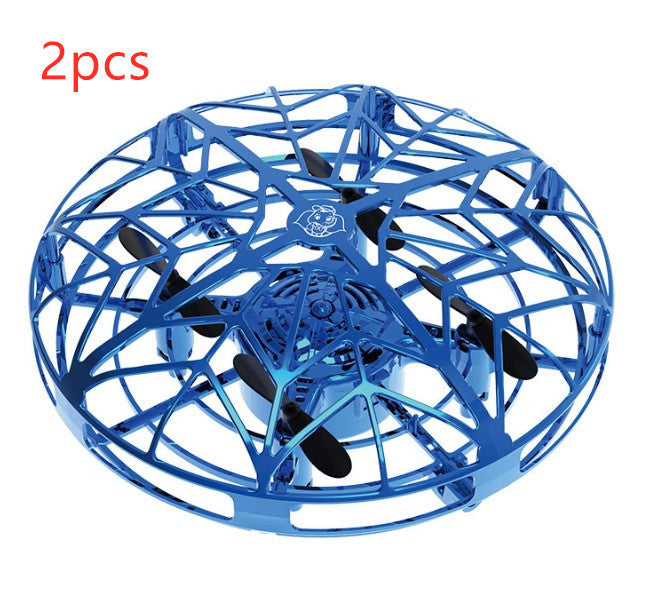 Flying Helicopter Mini Drone UFO RC Drone Infraed Induction - Nyaabs