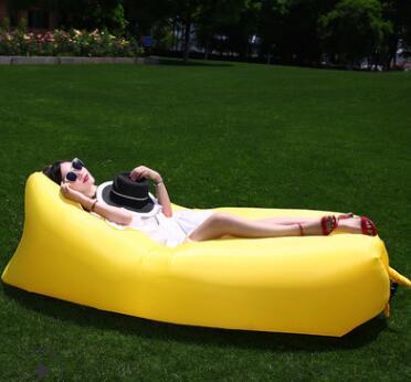 Inflatable Sofa Lazy Bag Camping Air Bed Lounger - Nyaabs