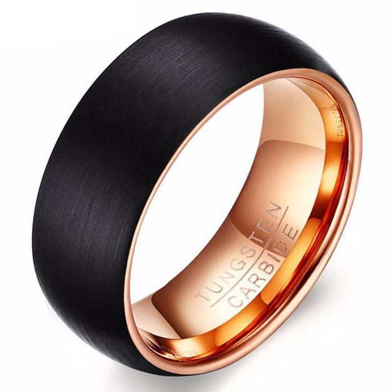 Mirror Bright Titanium Steel Ring For Men - Nyaabs