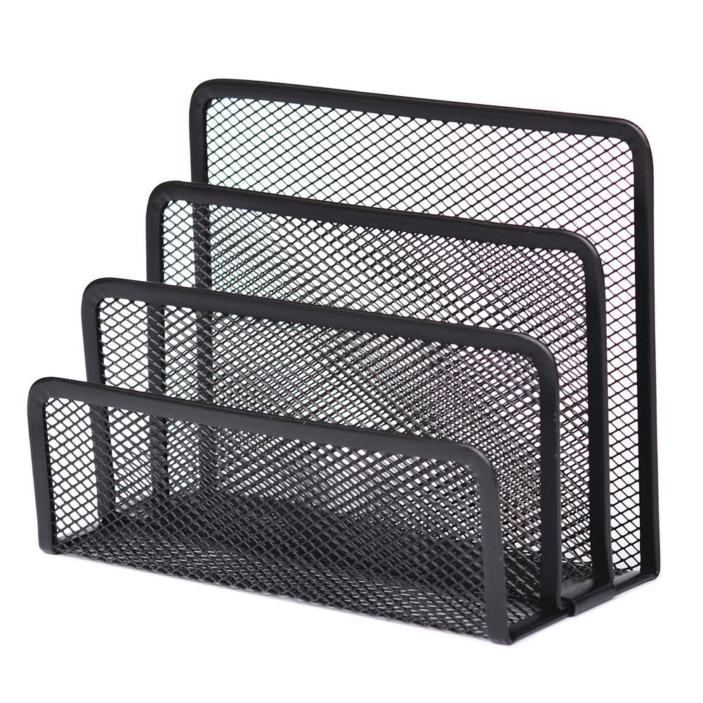 Book Shelves Desk-Organizer Office Mesh Home Metal 1pcs nyaabs.com