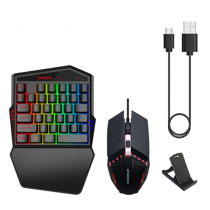 Gaming Keyboard Throne One Mouse Set - Nyaabs