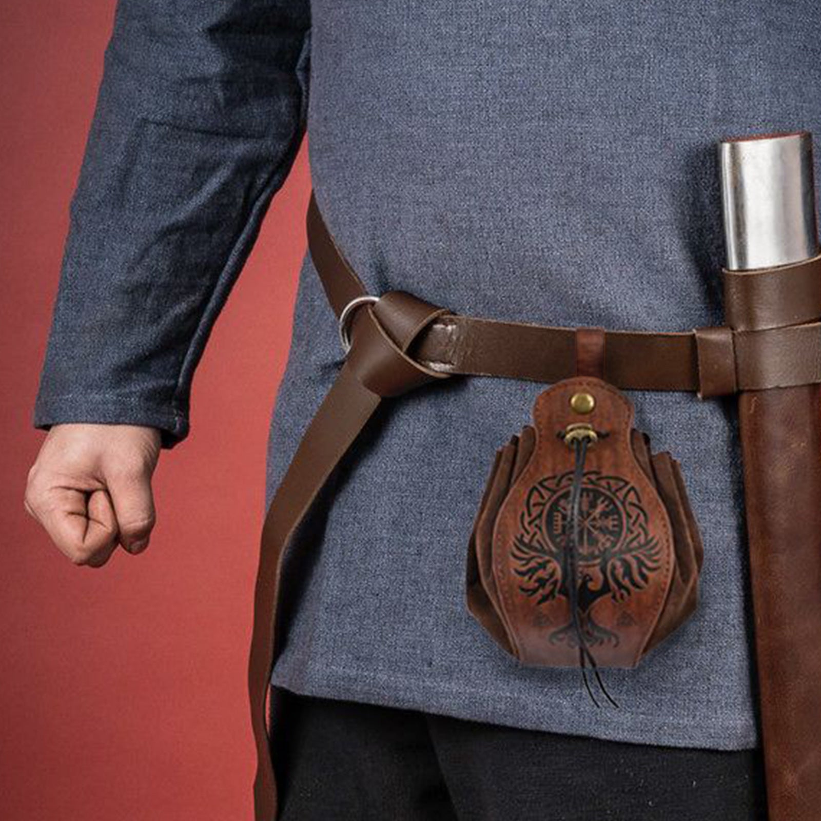 Viking Style Hangable Retro Fanny Pack - Nyaabs