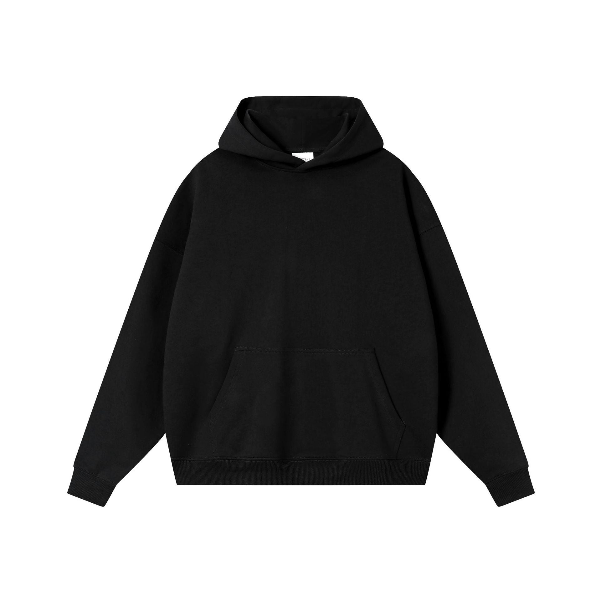 Drop Shoulder Hooded Pullover Men's Autumn And Winter Hoodie - Nyaabs