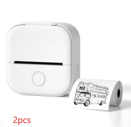 Portable Mini Thermal Label Printer Home Photo Printer Student Wrong Question Printer Bluetooth Mini Label Printer Price Tag nyaabs.com