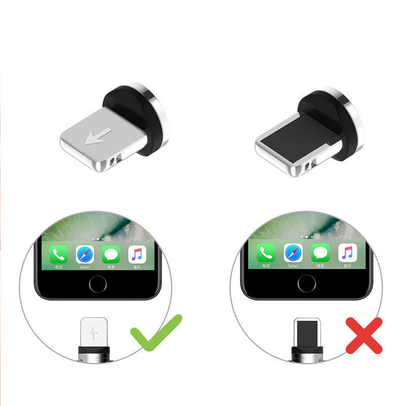 Magnetic Cable LED Magnet Charger Cable USB Cable & USB Type-C USB C - Nyaabs