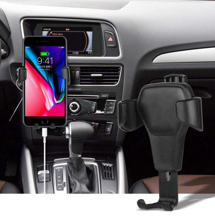 Car Phone Holder For Phone In Car Air Vent Mount Stand No Magnetic Mobile Phone Holder Universal Gravity Smartphone Cell Support - Nyaabs