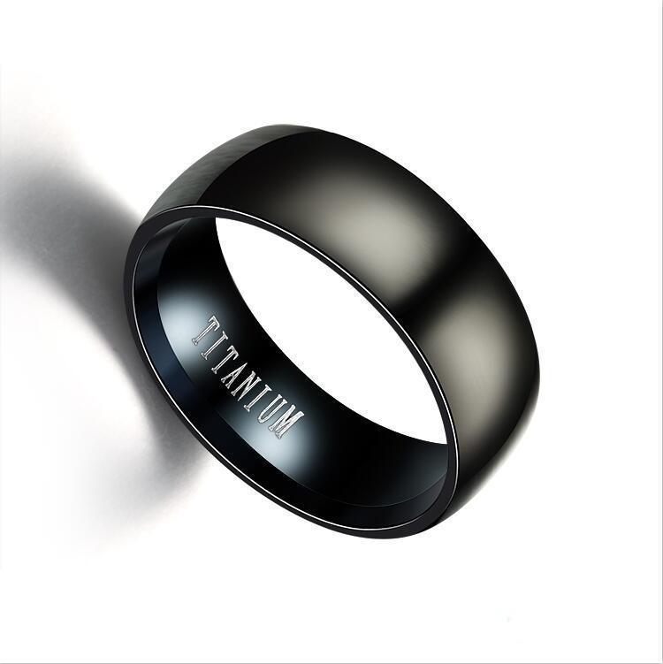 TITANIUM Titanium Steel Ring Men - Nyaabs