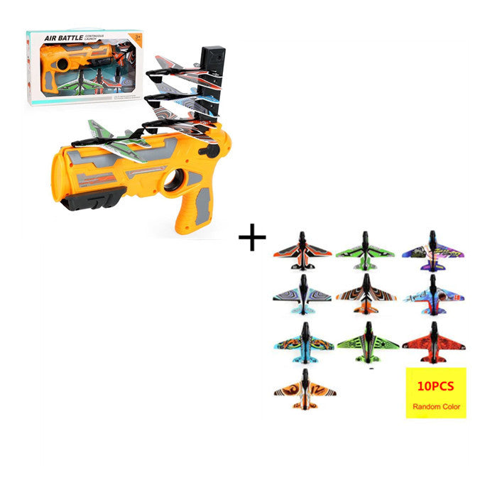 Children's Outdoor Boy Toys Hand Throwing Spin Glider Model Launcher - Nyaabs