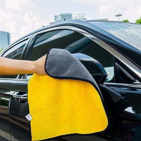 Two-color Couble-sided Car Dual-use Cleaning Car Wash Towel - Nyaabs