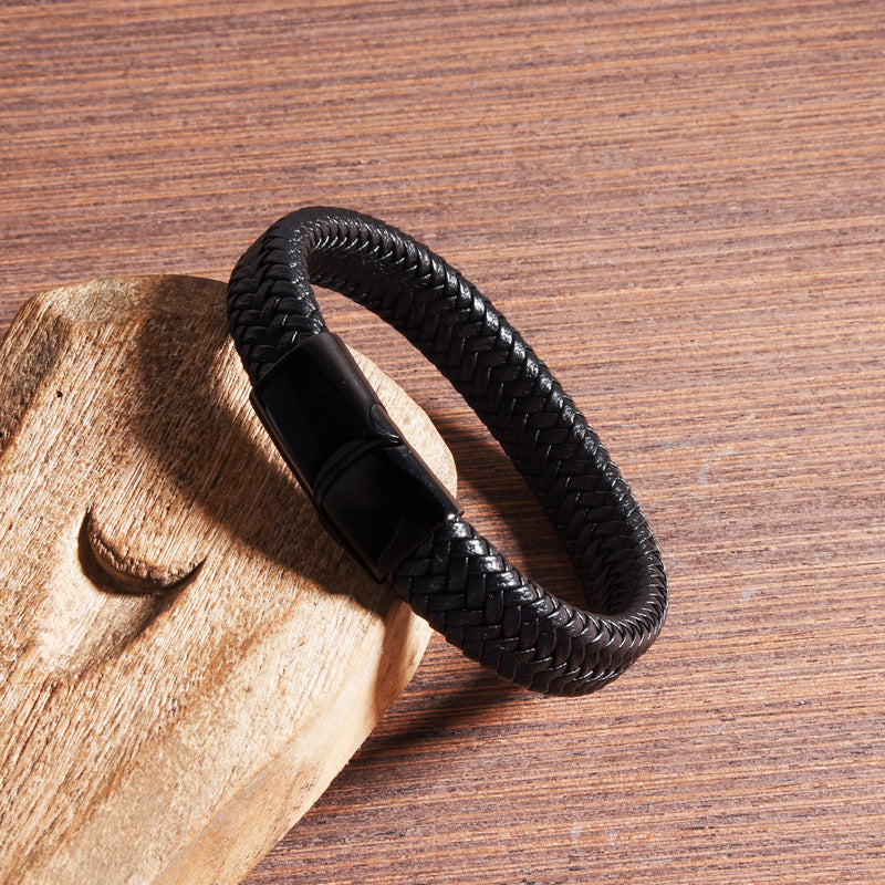 Classic Men Leather Bracelets - Nyaabs