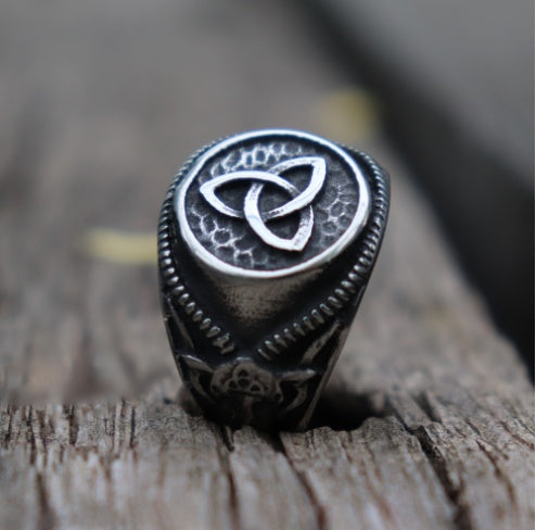 Domineering vintage ring men jewelry - Nyaabs