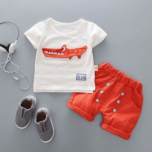 summer baby boys outfits sports - Nyaabs