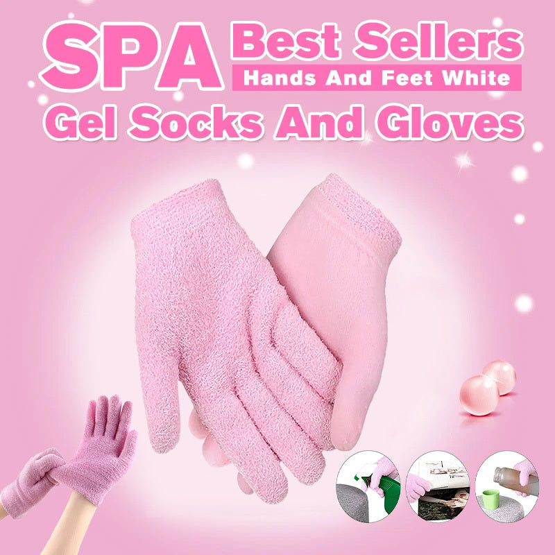 Spa Gel Gloves Sock Hand Mask Foot Mask Foot Cracked Skin Care Moisturizing Treatment Exfoliating Remove Dead Hand Care - Nyaabs