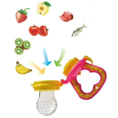 New Baby Silicone Pacifier, Encapsulated To Soothe Complementary Food Feeding Artifact - Nyaabs