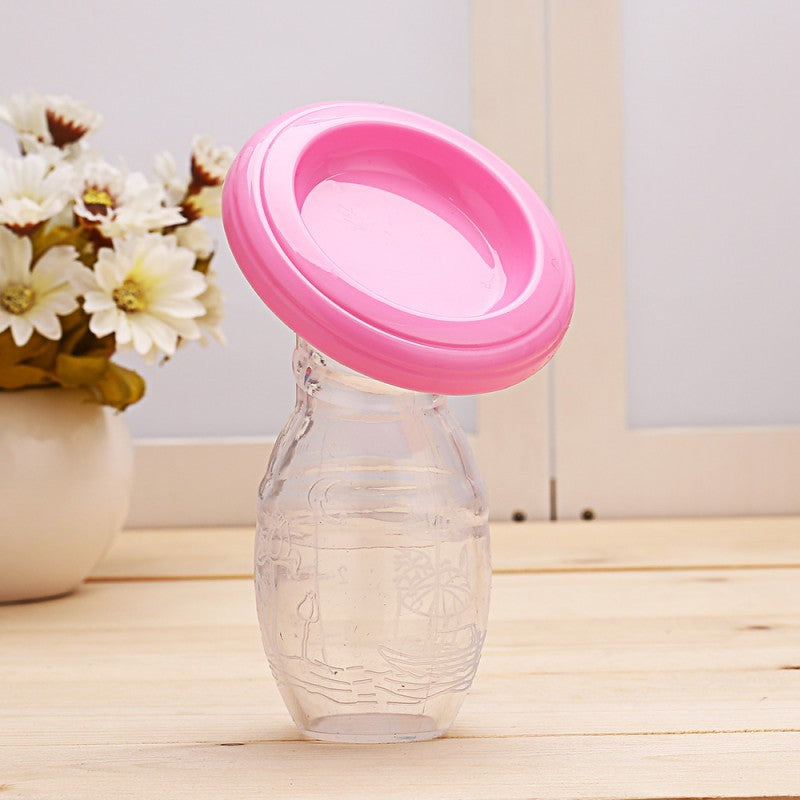 Full Silicone Breast Pump Breast Milk Collector - Nyaabs