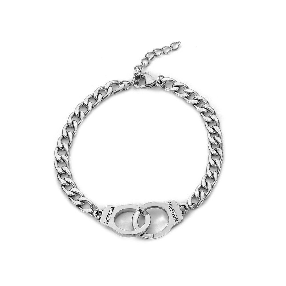 Men And Women Personality Stainless Steel Bracelet - Nyaabs