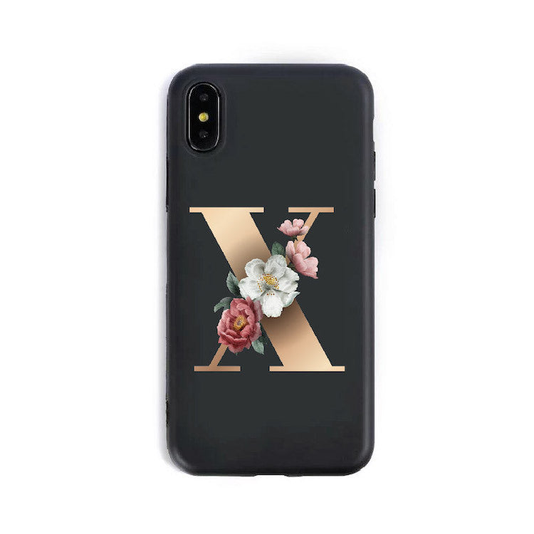 26 English Alphabet Silicone Phone Cases - Nyaabs