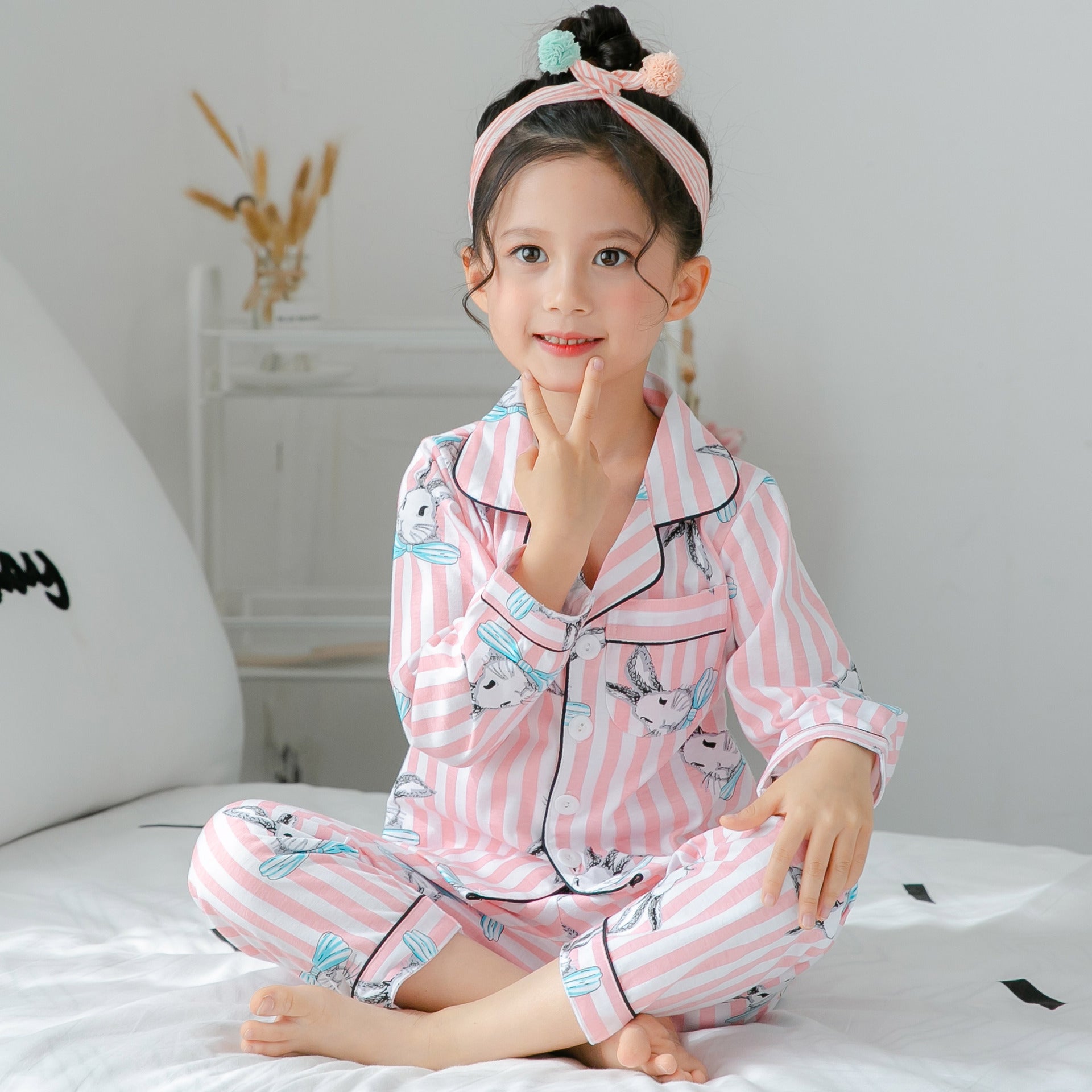 Cotton pajamas for children - Nyaabs