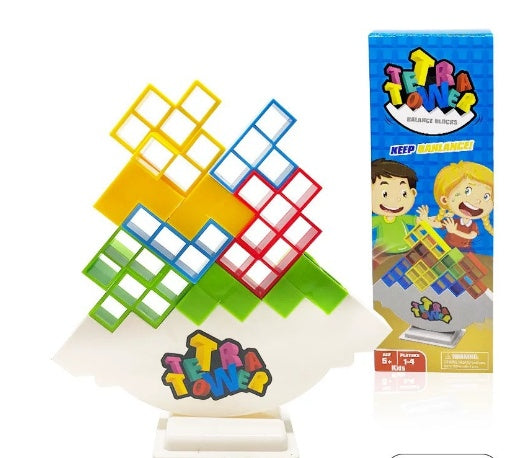 Balance Stacking Board Games Kids Adults Tower Block Toys For Family Parties Travel Games Boys Girls Puzzle Buliding Blocks Toy - Nyaabs