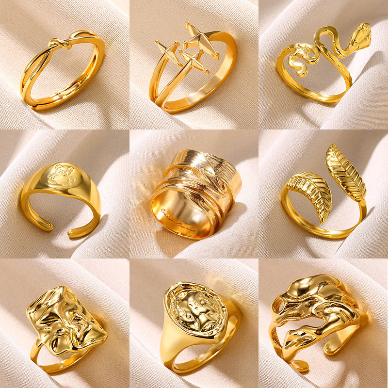 New Snake Ring Men And Women Ring - Nyaabs