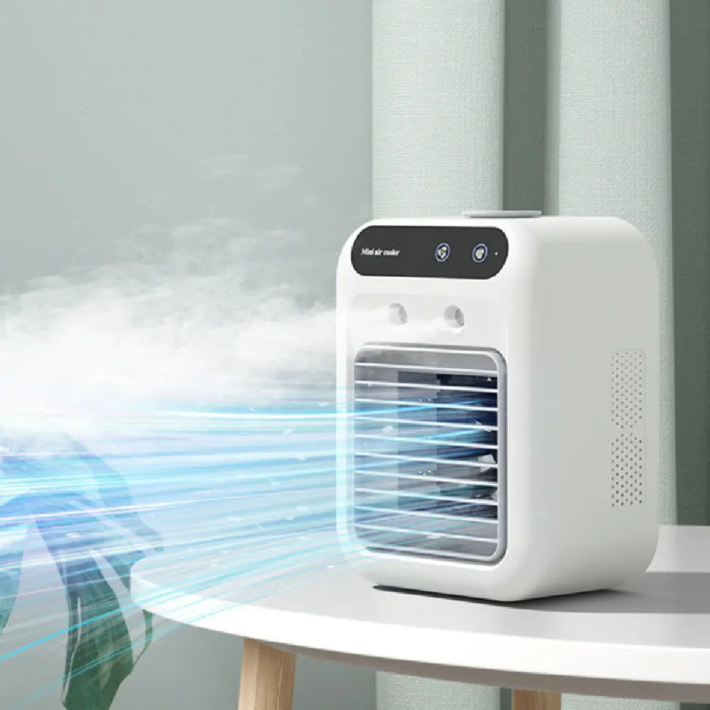 Air Conditioner Air Cooler Fan Water Cooling Fan Air Conditioning For Room Office Portable Air Conditioner Cars - Nyaabs