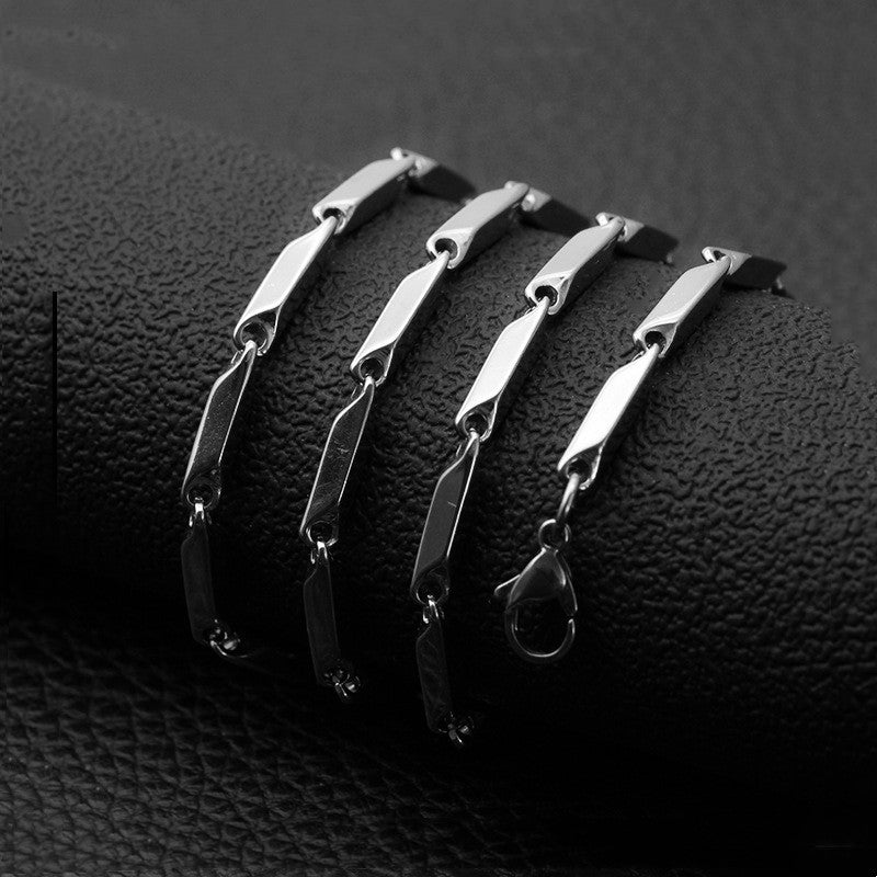 Stainless Steel Necklace For Men And Women - Nyaabs