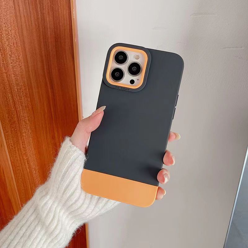 Simple Color Contrast Men's And Women's Phone Cases - Nyaabs