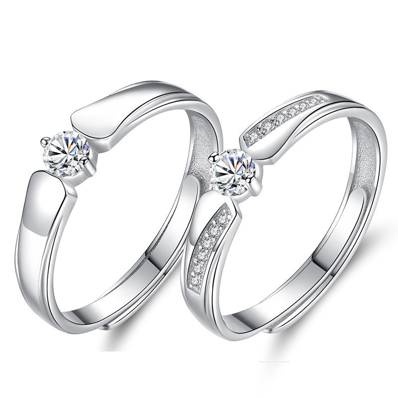 Couple Rings For Men And Women, A Pair Of  Ring For Men And Women - Nyaabs