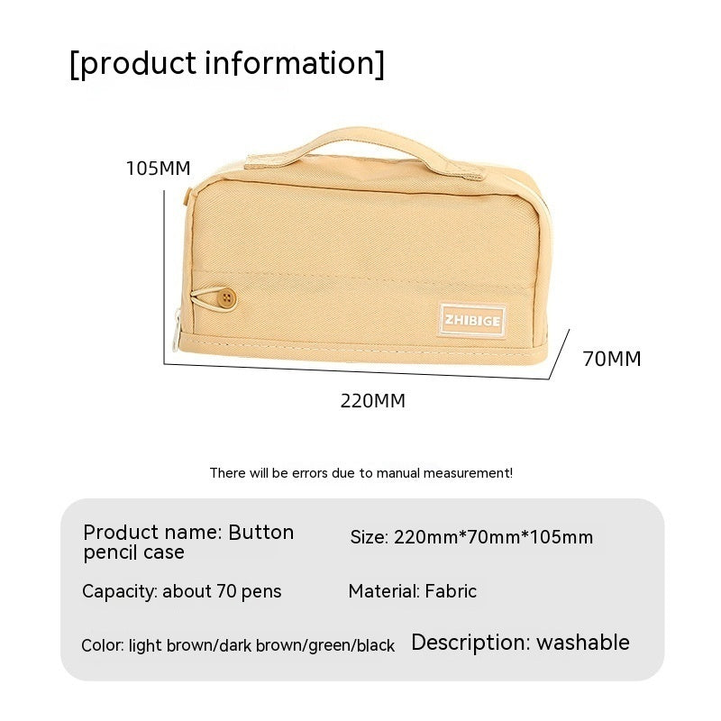 Double-sided Large Capacity Student Pencil Bag - Nyaabs