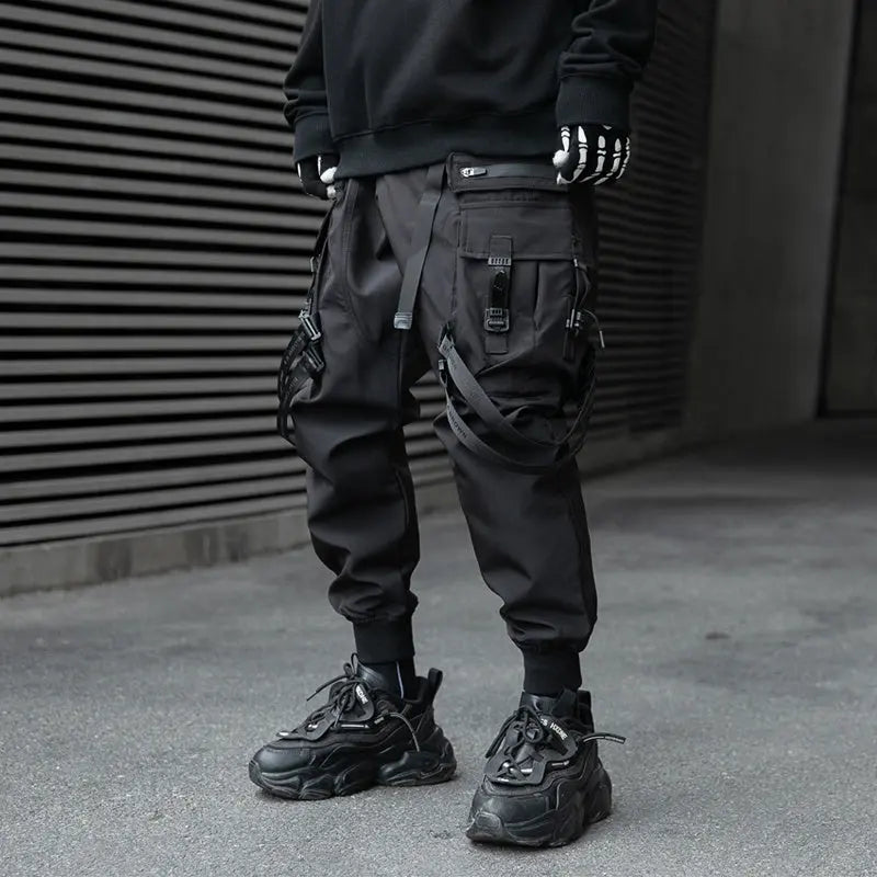 Men's Loose Fit Functional Overalls - Nyaabs