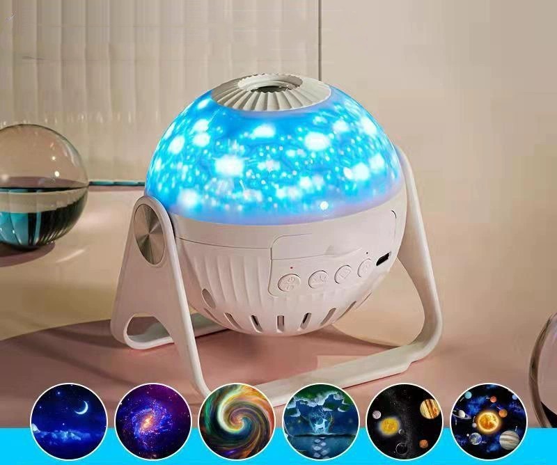 Galaxy Projector Starry Sky Projection Bedroom Bedside Decoration Night Light - Nyaabs