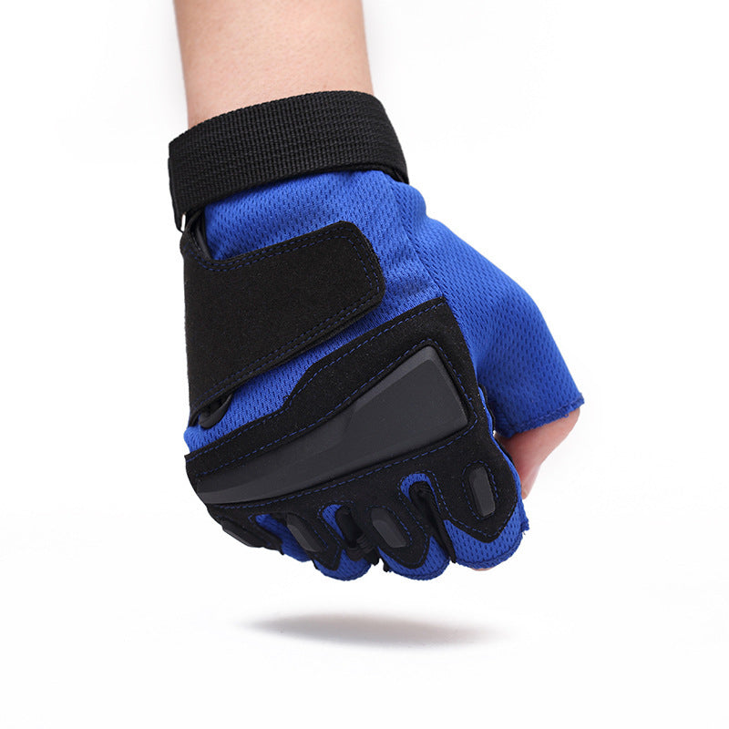 Male Fashion Casual Sports Shock-absorbing And Wear-resistant Gloves - Nyaabs