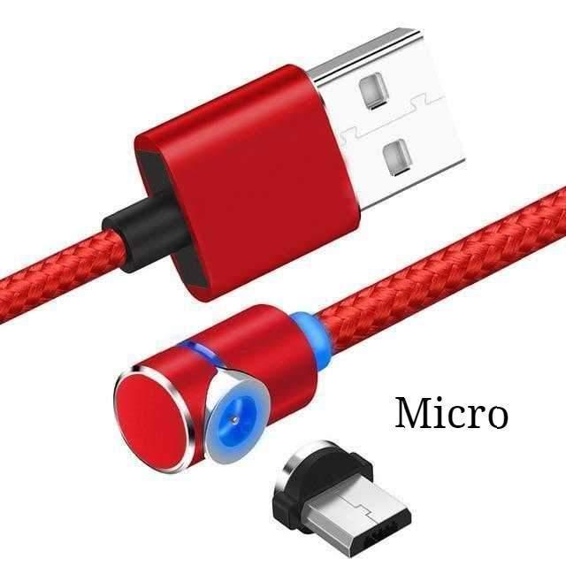 Magnetic Cable LED Magnet Charger Cable USB Cable & USB Type-C USB C - Nyaabs