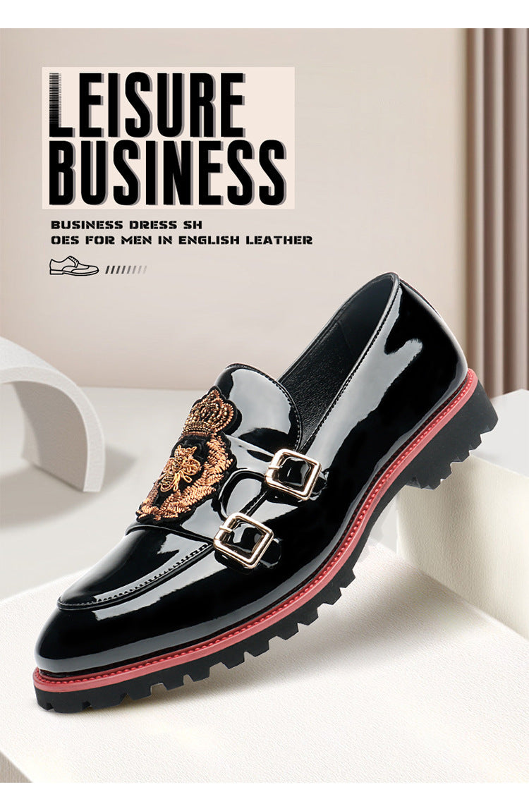 Men's Breathable Casual Business Leather Shoes nyaabs.com