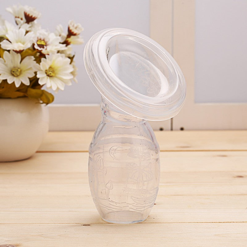 Full Silicone Breast Pump Breast Milk Collector - Nyaabs