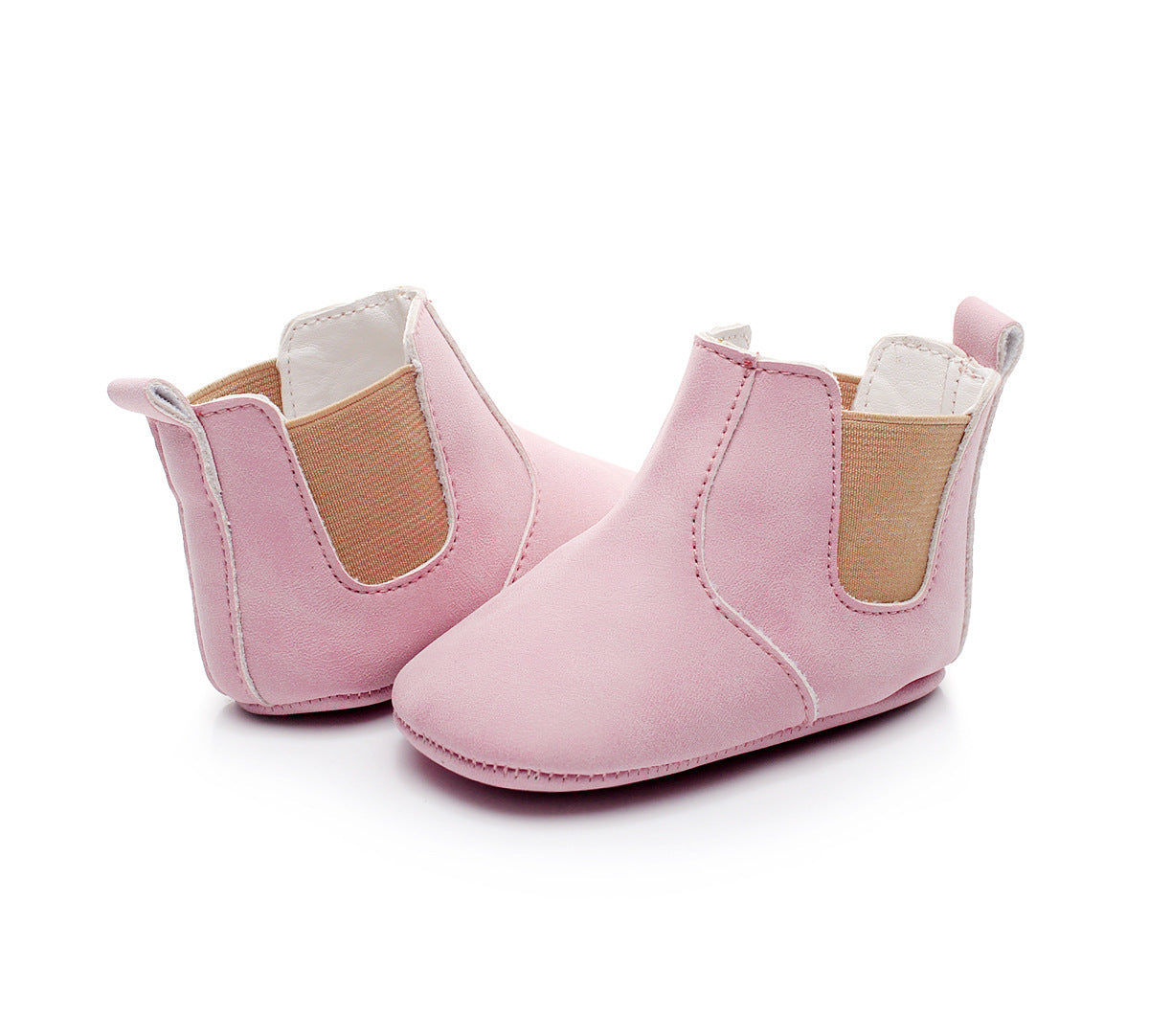 Baby Shoes Baby Xie Shoes Toddler Shoes Elastic PU Soft Shoes Children's Shoes - Nyaabs