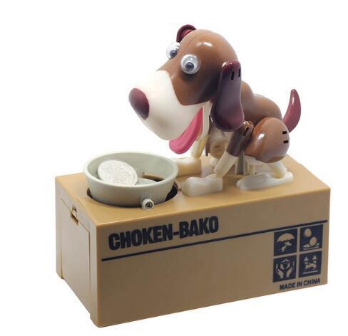 Piggy bank Robotic Dog Bank Canine Money Box Doggy Coin Bank - Nyaabs