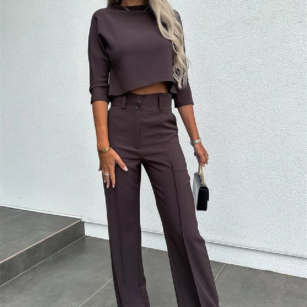 Fashion Tops High Waist Wide Leg - Nyaabs