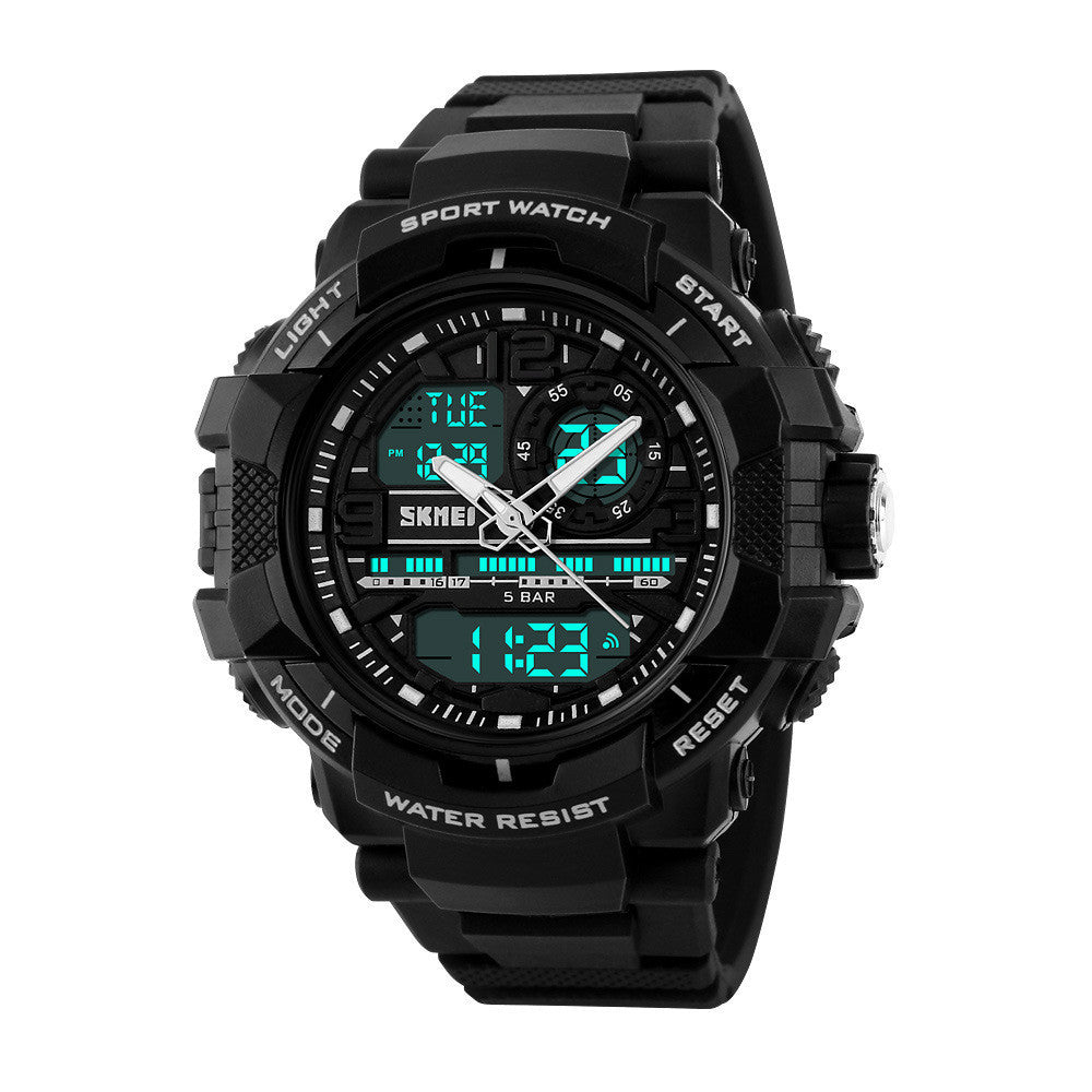 Multifunctional Outdoor Sports Waterproof Electronic Watch - Nyaabs