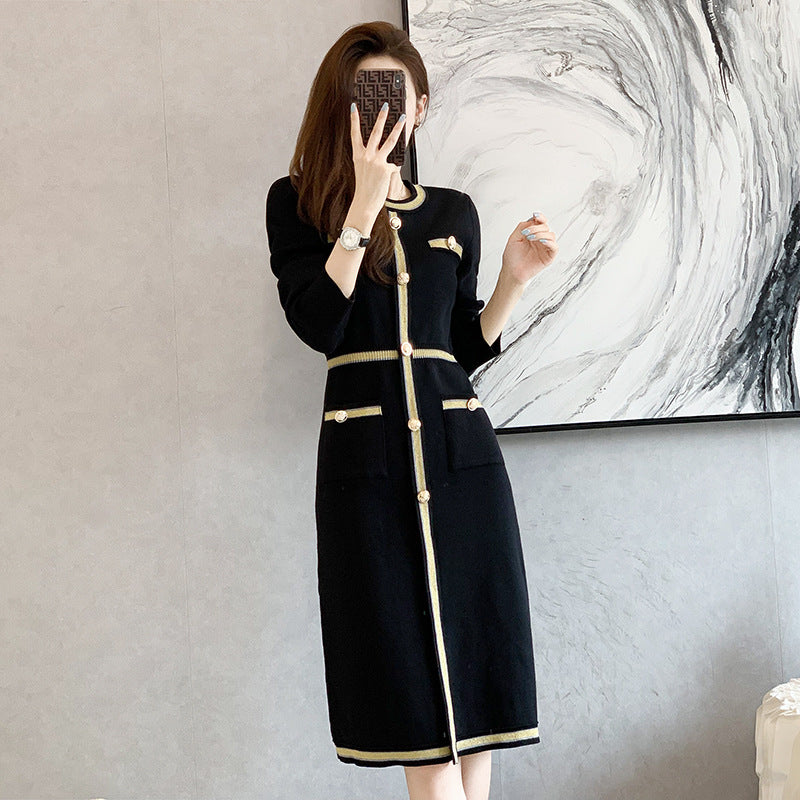 Women's Fashionable With Side-slit Sheath Skirt - Nyaabs