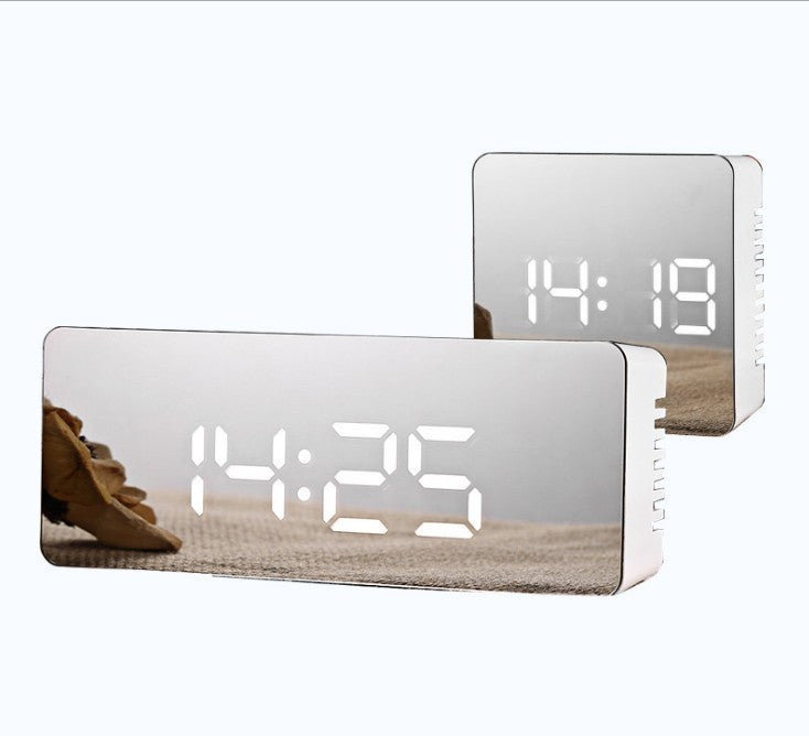 Digital LED multi-function mirror clock - Nyaabs