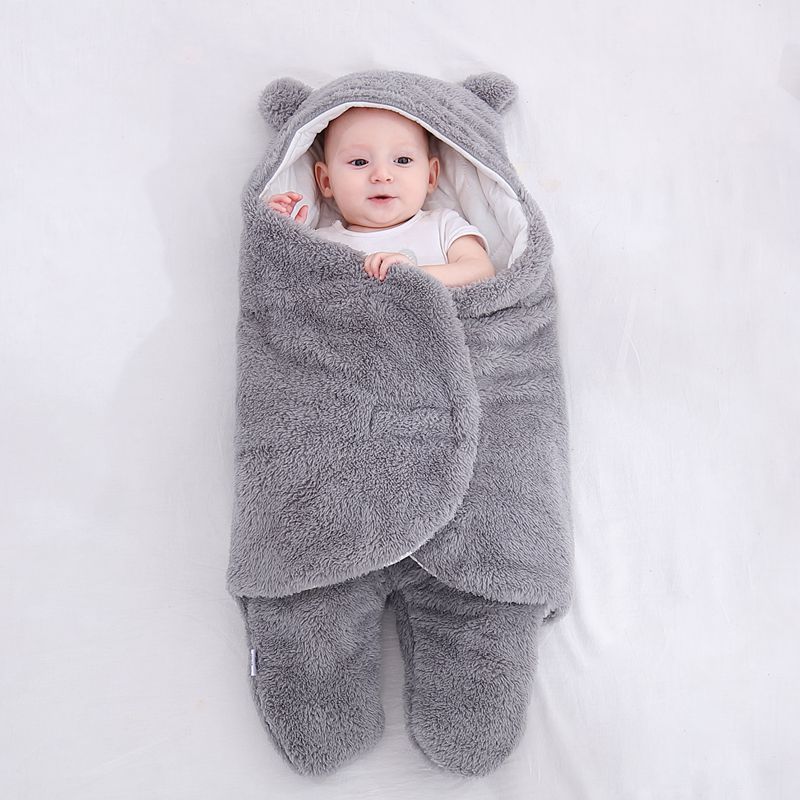 Baby Sleeping Bag Envelope for Newborn Baby Winter Swaddle Blanket - Nyaabs