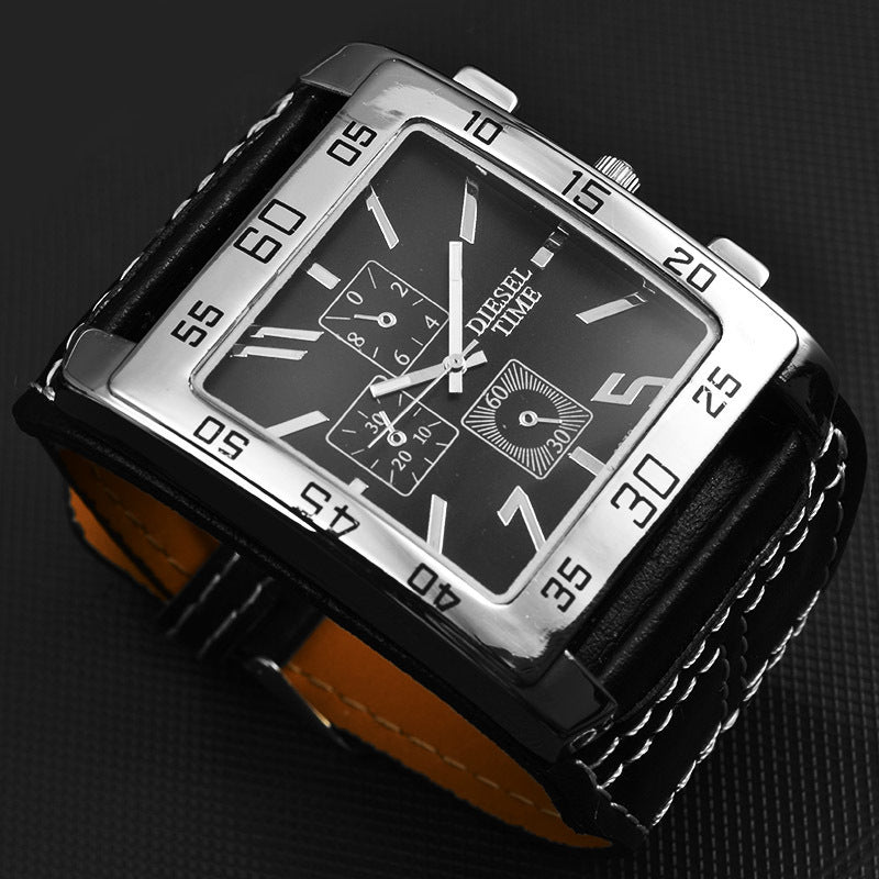 Casual Sports Watch Military Watch Square Dial - Nyaabs