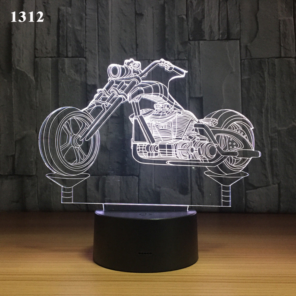 Motorcycle led desk lamp - Nyaabs