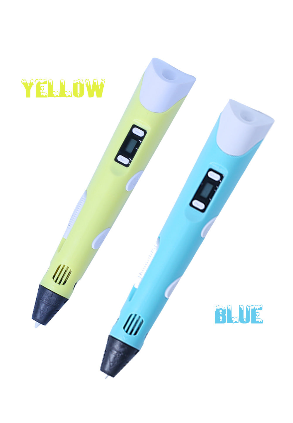 3D print pen 3D pen two generation graffiti 3D stereoscopic paintbrush children puzzle painting toys nyaabs.com